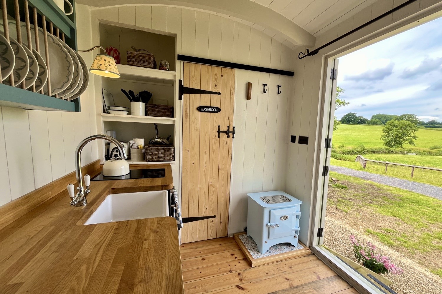 Hector Hut interior